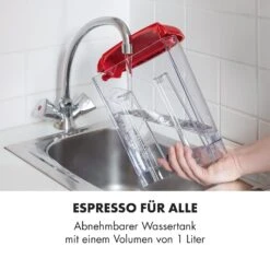 Espressionata Gusto Espressomaschine 1100W 15 Bar Druck -Einrichtungsgeschäft 10035376 de 0005 logo