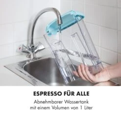 Espressionata Gusto Espressomaschine 1100W 15 Bar Druck -Einrichtungsgeschäft 10035377 de 0005 logo