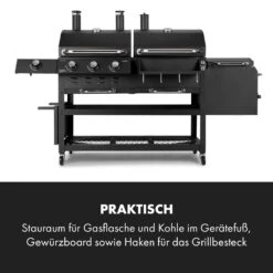 Kingsville Smoker Kombigrill Gas Kohle Smoker 13,5kW 3+1 Brenner 16 Kingsville Smoker Kombigrill Gas Kohle Smoker 13,5kW 3+1 Brenner -Einrichtungsgeschäft 10035409 de 0006 logo