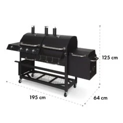 Kingsville Smoker Kombigrill Gas Kohle Smoker 13,5kW 3+1 Brenner 21 Kingsville Smoker Kombigrill Gas Kohle Smoker 13,5kW 3+1 Brenner -Einrichtungsgeschäft 10035409 yy 0011 logo