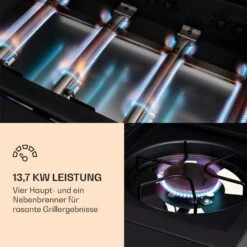 Valdosta 4.1 Gasgrill 4 X 2,8 KW + 2,5 KW Brenner Edelstahl Mobil 11 Valdosta 4.1 Gasgrill 4 X 2,8 KW + 2,5 KW Brenner Edelstahl Mobil -Einrichtungsgeschäft 10035415 de 0004 logo