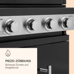 Valdosta 4.1 Gasgrill 4 X 2,8 KW + 2,5 KW Brenner Edelstahl Mobil 13 Valdosta 4.1 Gasgrill 4 X 2,8 KW + 2,5 KW Brenner Edelstahl Mobil -Einrichtungsgeschäft 10035415 de 0006 logo