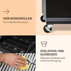 Valdosta 4.1 Gasgrill 4 X 2,8 KW + 2,5 KW Brenner Edelstahl Mobil 14 Valdosta 4.1 Gasgrill 4 X 2,8 KW + 2,5 KW Brenner Edelstahl Mobil -Einrichtungsgeschäft 10035415 de 0007 logo