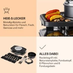 Entrecote 2-in-1 Raclettegrill & Fondue Naturstein 1100W 8 Personen 11 Entrecote 2-in-1 Raclettegrill & Fondue Naturstein 1100W 8 Personen -Einrichtungsgeschäft 10035419 de 0005 logo