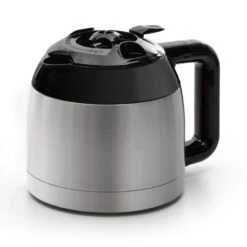 Arabica Thermoskanne Zubehör Ersatz Edelstahl Silber/schwarz