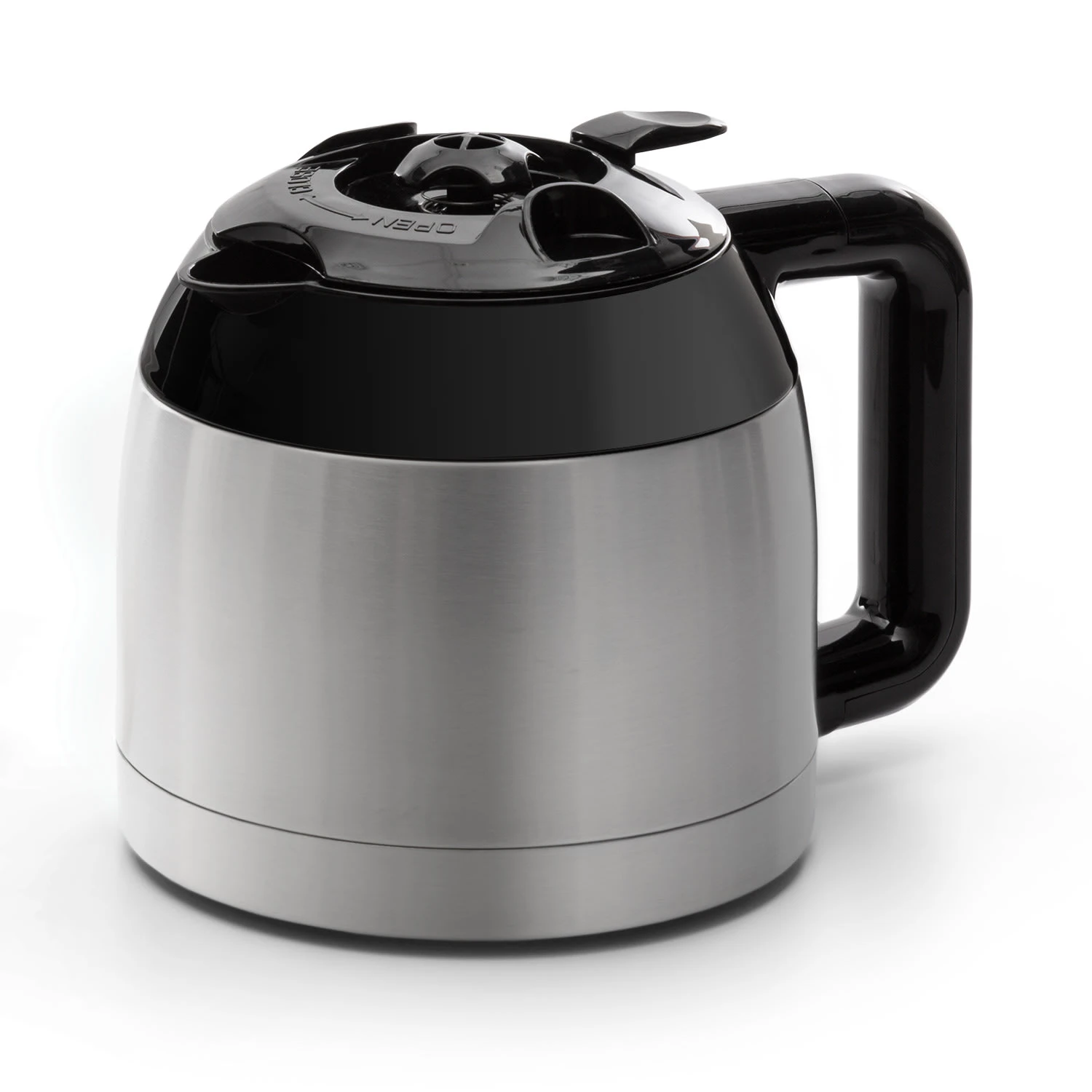 Arabica Thermoskanne Zubehör Ersatz Edelstahl Silber/schwarz 1 Arabica Thermoskanne Zubehör Ersatz Edelstahl Silber/schwarz