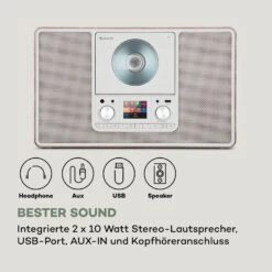 Scala VCD-IR Internetradio WLAN CD BT MP3 DAB+ UKW Radio -Einrichtungsgeschäft 10035426 de 0008 logo