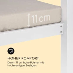 Eremitage Double XL Sunbed 2 Pers Stahl-Rahmen Sonnendach Vorhänge -Einrichtungsgeschäft 10035430 de 0008 logo