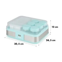 Gaia Greek Joghurt-Maker 1,26 L 6 Gläser Inkl. Sieb-Box 15 Gaia Greek Joghurt-Maker 1,26 L 6 Gläser Inkl. Sieb-Box -Einrichtungsgeschäft 10035435 yy 0008 logo Klarstein Gaia Greek Joghurtmaker mint