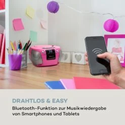 Harper CD Boombox CD-Player Bluetooth Kassette UKW AUX USB -Einrichtungsgeschäft 10035463 de 0003 logo