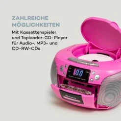 Harper CD Boombox CD-Player Bluetooth Kassette UKW AUX USB -Einrichtungsgeschäft 10035463 de 0005 logo