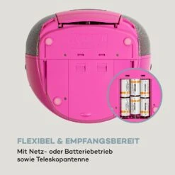 Harper CD Boombox CD-Player Bluetooth Kassette UKW AUX USB -Einrichtungsgeschäft 10035463 de 0006 logo