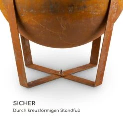 Fire Globe Feuerschale Mit Grill Ø60cm Stahl -Einrichtungsgeschäft 10035510 de 0005 logo