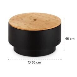 Pompeji Feuerschale Und Grill Ø60cm Stahl 13 Pompeji Feuerschale Und Grill Ø60cm Stahl -Einrichtungsgeschäft 10035515 yy 0007 logo blumfeldt Pompeji Feuerschale u Grill schwarz