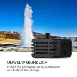 Blumquell Solarbrunnen LED 5 M Kabel Kunststein Solarpanel 13 Blumquell Solarbrunnen LED 5 M Kabel Kunststein Solarpanel -Einrichtungsgeschäft 10035542 de 0006 logo