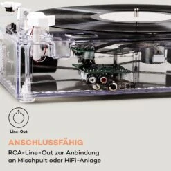 ClearTech Plattenspieler 33/45/78 U/min Bluetooth Stereolautsprecher -Einrichtungsgeschäft 10035573 de 0007 logo