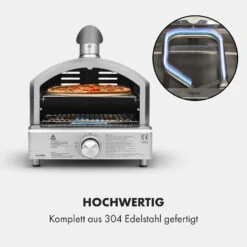 Pizzaiolo Neo Gas-Pizzaofen Inkl. Pizzastein Thermometer Edelstahl 12 Pizzaiolo Neo Gas-Pizzaofen Inkl. Pizzastein Thermometer Edelstahl -Einrichtungsgeschäft 10035708 de 0003 logo