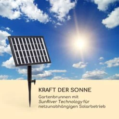 Fez Solarbrunnen LED 34 X 76 X 36 Cm (BxHxT) Polyresin -Einrichtungsgeschäft 10035716 de 0002 logo