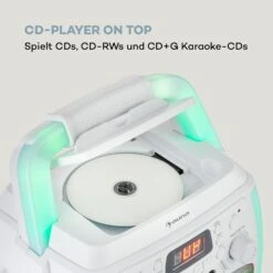 StarMaker Plus Karaoke-Anlage Karaokemaschine Bluetooth USB CD LED-Show RCA 13 StarMaker Plus Karaoke-Anlage Karaokemaschine Bluetooth USB CD LED-Show RCA -Einrichtungsgeschäft 10035747 de 0005 logo