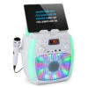 StarMaker Plus Karaoke-Anlage Karaokemaschine Bluetooth USB CD LED-Show RCA