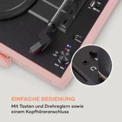 Peggy Sue BT Plattenspieler Stereolautsprecher USB BT Tragbar 14 Peggy Sue BT Plattenspieler Stereolautsprecher USB BT Tragbar -Einrichtungsgeschäft 10035749 de 0005 logo