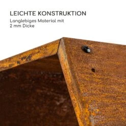 Hexawood Rust Holzspeicher Hexagon-Form 50,2x58x32cm -Einrichtungsgeschäft 10035765 de 0005 logo