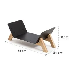 Langdon Wood Black Holzlager 68x38x34 Cm Eisen & Holz -Einrichtungsgeschäft 10035768 yy 0005 logo