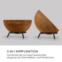 Fireball Rust Feuerschale 60 Cm Ø Kippbare Rost-Finish Rost -Einrichtungsgeschäft 10035770 de 0003 logo
