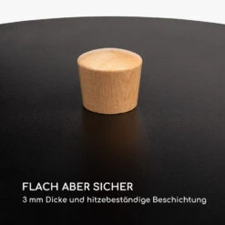 Firebowl Savage Lid Feuerschalendeckel &Oslash; 40 Cm Stahl Holzgriff -Einrichtungsgeschäft 10035772 de 0003 logo