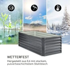 High Grow Straight Hochbeet 180 X 60 X 90 Cm 970 L Stahl Verzinkt -Einrichtungsgeschäft 10035813 de 0006 logo