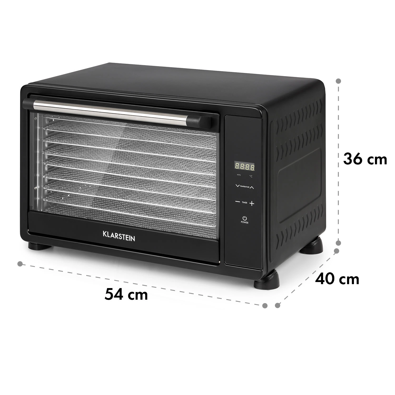 Mega Jerky Dörrautomat 650W 50-80°C LC-Touch-Display Timer 8 Mega Jerky Dörrautomat 650W 50-80°C LC-Touch-Display Timer – Bild 8