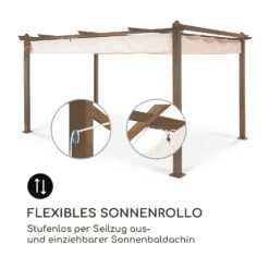 Pantheon Rust Pergola Aluminium 3x4m 6 Eckpfosten Wasserabweisend 9 Pantheon Rust Pergola Aluminium 3x4m 6 Eckpfosten Wasserabweisend -Einrichtungsgeschäft 10035889 de 0004 logo