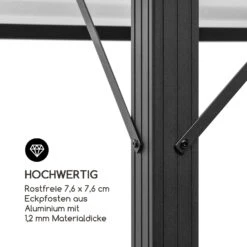 Pantheon Solid Sky Ambient Solar Pavillon 3x3m Polycarbonat Aluminium -Einrichtungsgeschäft 10035900 de 0008 logo