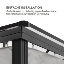 Pantheon Solid Sky Pavillon-Seitenwände 3x4 4 Stück 140g/m² -Einrichtungsgeschäft 10035911 de 0004 logo