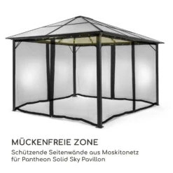 Pantheon Solid Sky Ambient Solar Seitenwände 3x4m Moskito -Einrichtungsgeschäft 10035912 de 0003 logo