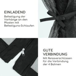 Pantheon Solid Sky Ambient Solar Seitenwände 3x4m Moskito -Einrichtungsgeschäft 10035912 de 0006 logo