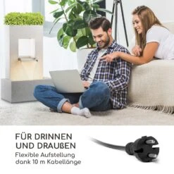 Bloomingstone Brunnen Gartenbrunnen Zierbrunnen 20W Pumpe Zink LED -Einrichtungsgeschäft 10035916 de 0005 logo