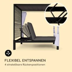 Eremitage Double Lux Sonnenliege 4 Liegepositionen 2 Personen 6 Cm Polster -Einrichtungsgeschäft 10035922 de 0008 logo