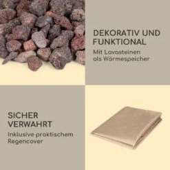 Crete Gas-Feuerstelle 13 KW Flüssiggas Edelstahl -Einrichtungsgeschäft 10035931 de 0007 logo