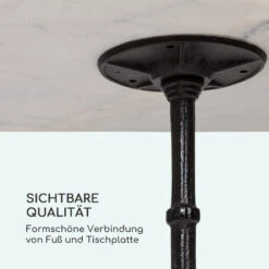 Patras Onyx Bistro-Tisch Mit Jugendstil Marmor 60 X 60 Cm Höhe: 72 Cm Dreibein 13 Patras Onyx Bistro-Tisch Mit Jugendstil Marmor 60 X 60 Cm Höhe: 72 Cm Dreibein -Einrichtungsgeschäft 10035979 de 0006 logo