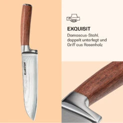 Kishiko Messerset Damaszener-Stahl 3-teilig Extra Scharf Rosenholz -Einrichtungsgeschäft 10036060 de 0005 logo