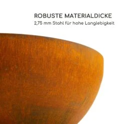 Savage 2.0 Rund Feuerschalen-Grill Ø: 60 Cm Stabiler Sockel Holzlager -Einrichtungsgeschäft 10036085 de 0004 logo