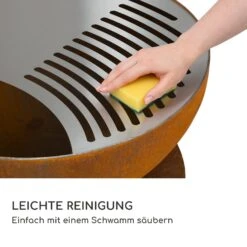 Savage 2.0 Rund Feuerschalen-Grill Ø: 60 Cm Stabiler Sockel Holzlager -Einrichtungsgeschäft 10036085 de 0006 logo