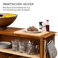 Savage 2.0 Wide Feuerschale Grill Bambus-Schneidebrett Wetterschutz -Einrichtungsgeschäft 10036089 de 0003 logo