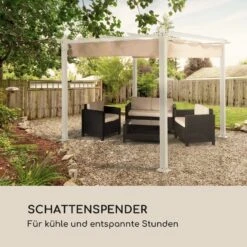 Pantheon Pergola Ersatzdach Dach Sonnendach Plane 3x3 M -Einrichtungsgeschäft 10036108 de 0002 logo