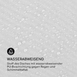 Pantheon Cortina Pergola Ersatzdach 200 G/m² Polyester-Tuch 3x6 M Inkl. Seilzug -Einrichtungsgeschäft 10036132 de 0005 logo