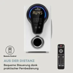Areal 525 DG 5.1-Surround-System 125W RMS Opt-In BT USB SD AUX Fernbedienung -Einrichtungsgeschäft 10036136 de 0006 logo