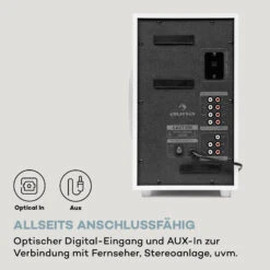 Areal 525 DG 5.1-Surround-System 125W RMS Opt-In BT USB SD AUX Fernbedienung -Einrichtungsgeschäft 10036136 de 0007 logo
