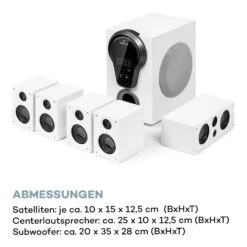 Areal 525 DG 5.1-Surround-System 125W RMS Opt-In BT USB SD AUX Fernbedienung -Einrichtungsgeschäft 10036136 de 0008 logo