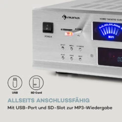 AMP 5100 BT Stereo-Verstärker 2x120 W + 3x50 W RMS BT -Einrichtungsgeschäft 10036140 de 0006 logo